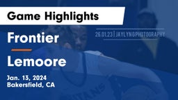 Frontier  vs Lemoore  Game Highlights - Jan. 13, 2024