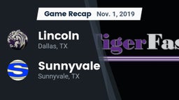 Recap: Lincoln  vs. Sunnyvale  2019