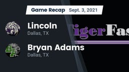 Recap: Lincoln  vs. Bryan Adams  2021