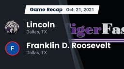 Recap: Lincoln  vs. Franklin D. Roosevelt  2021
