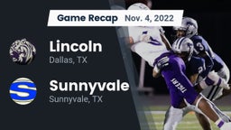 Recap: Lincoln  vs. Sunnyvale  2022