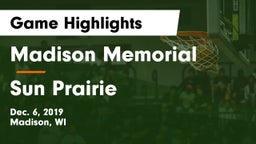 Madison Memorial  vs Sun Prairie Game Highlights - Dec. 6, 2019