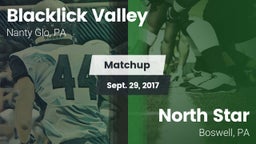 Matchup: Blacklick Valley vs. North Star  2017