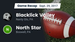 Recap: Blacklick Valley  vs. North Star  2017