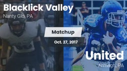 Matchup: Blacklick Valley vs. United  2017