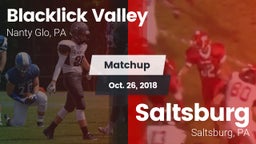 Matchup: Blacklick Valley vs. Saltsburg  2018