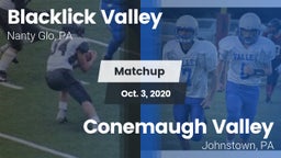 Matchup: Blacklick Valley vs. Conemaugh Valley  2020