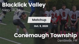 Matchup: Blacklick Valley vs. Conemaugh Township  2020