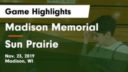 Madison Memorial  vs Sun Prairie Game Highlights - Nov. 23, 2019