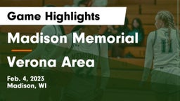 Madison Memorial  vs Verona Area  Game Highlights - Feb. 4, 2023