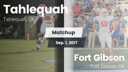 Matchup: Tahlequah vs. Fort Gibson  2017