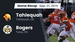 Recap: Tahlequah  vs. Rogers  2019