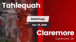 Matchup: Tahlequah vs. Claremore  2020