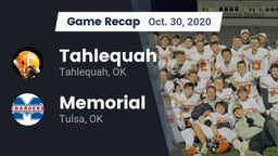 Recap: Tahlequah  vs. Memorial  2020