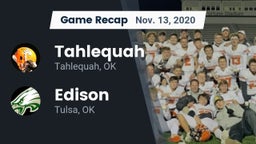 Recap: Tahlequah  vs. Edison  2020