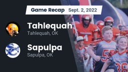 Recap: Tahlequah  vs. Sapulpa  2022