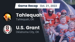 Recap: Tahlequah  vs. U.S. Grant  2022