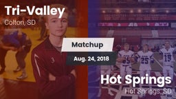 Matchup: Tri-Valley vs. Hot Springs  2018