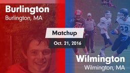 Matchup: Burlington vs. Wilmington  2016