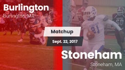 Matchup: Burlington vs. Stoneham 2017