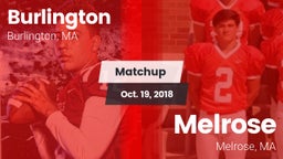 Matchup: Burlington vs. Melrose  2018