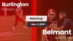 Matchup: Burlington vs. Belmont  2018