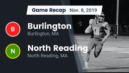 Recap: Burlington  vs. North Reading  2019