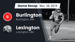 Recap: Burlington  vs. Lexington  2019