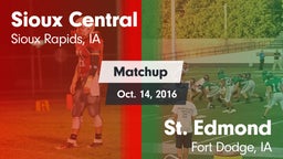 Matchup: Sioux Central vs. St. Edmond  2016