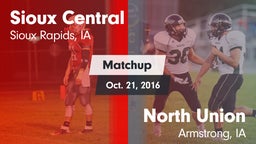 Matchup: Sioux Central vs. North Union   2016