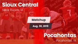 Matchup: Sioux Central vs. Pocahontas  2019