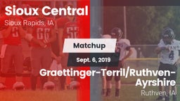 Matchup: Sioux Central vs. Graettinger-Terril/Ruthven-Ayrshire  2019