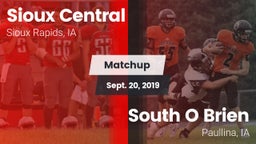 Matchup: Sioux Central vs. South O Brien  2019