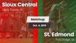 Matchup: Sioux Central vs. St. Edmond  2019