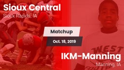 Matchup: Sioux Central vs. IKM-Manning  2019