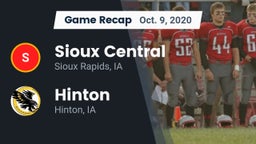 Recap: Sioux Central  vs. Hinton  2020