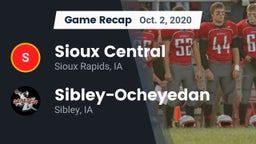 Recap: Sioux Central  vs. Sibley-Ocheyedan 2020