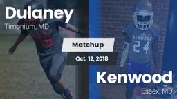 Matchup: Dulaney vs. Kenwood  2018