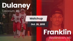 Matchup: Dulaney vs. Franklin  2018