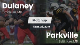Matchup: Dulaney vs. Parkville  2019