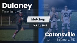 Matchup: Dulaney vs. Catonsville  2019