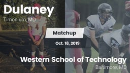 Matchup: Dulaney vs. Western School of Technology 2019
