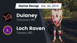Recap: Dulaney  vs. Loch Raven  2019
