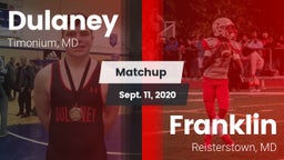 Matchup: Dulaney vs. Franklin  2020