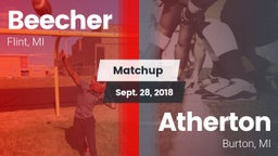 Matchup: Beecher vs. Atherton  2018