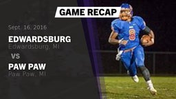 Recap: Edwardsburg  vs. Paw Paw  2016