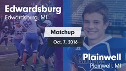 Matchup: Edwardsburg vs. Plainwell  2016