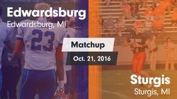 Matchup: Edwardsburg vs. Sturgis  2016