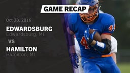 Recap: Edwardsburg  vs. Hamilton  2016