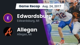 Recap: Edwardsburg  vs. Allegan  2017